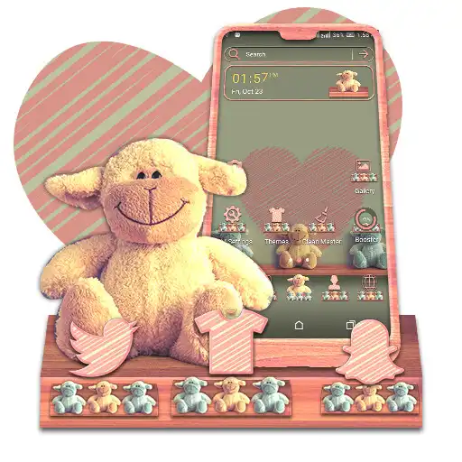 Play Teddy Bear Theme Launcher APK