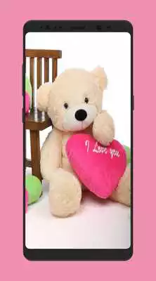 Play Teddy Bear Wallpaper