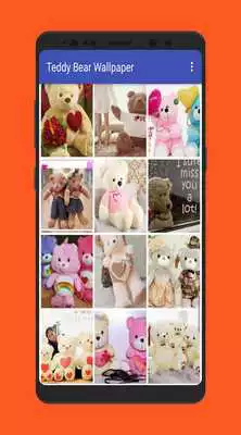 Play Teddy Bear Wallpaper
