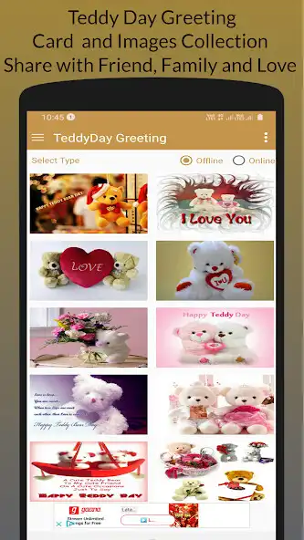 Play Teddy Day Greeting Collection  and enjoy Teddy Day Greeting Collection with UptoPlay