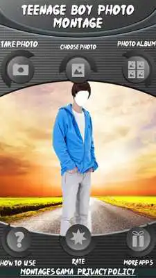 Play Teenage Boy Photo Montage