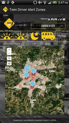 Play Teen Driver Alert Zones