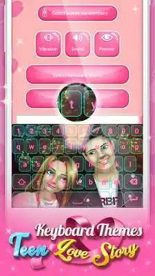 Play Teen Love Story Keyboard Themes