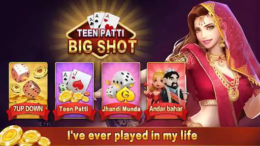 Play Teen Patti Bigshot - 3 Patti & Rummy  and enjoy Teen Patti Bigshot - 3 Patti & Rummy with UptoPlay