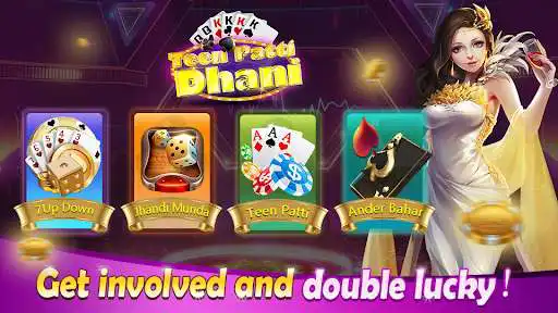 Play Teen Patti Dhani - 3 Patti Rummy & Andar Bahar  and enjoy Teen Patti Dhani - 3 Patti Rummy & Andar Bahar with UptoPlay