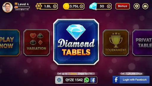Play Teen Patti Diamond as an online game Teen Patti Diamond with UptoPlay