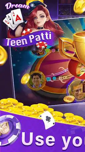 Play Teen Patti Dream - Fun Online Card Game  and enjoy Teen Patti Dream - Fun Online Card Game with UptoPlay