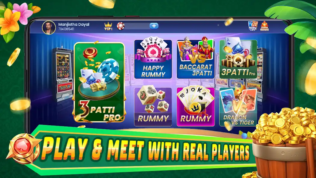 Play Teen Patti Get  and enjoy Teen Patti Get with UptoPlay