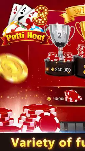 Play Teen Patti Heat - 3 Cards  and enjoy Teen Patti Heat - 3 Cards with UptoPlay