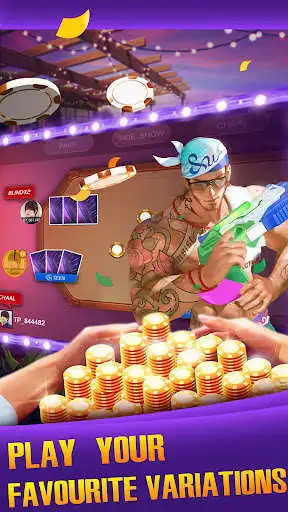 Play Teen Patti Joker-3 Patti & Rummy Game as an online game Teen Patti Joker-3 Patti & Rummy Game with UptoPlay