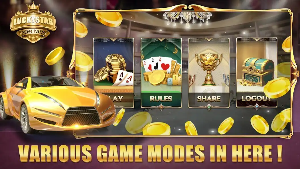 Play TeenPatti LuckyStar as an online game TeenPatti LuckyStar with UptoPlay
