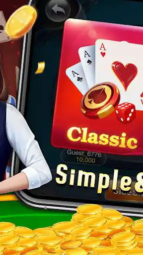 Play Teen Patti Palace - 3 Patti Card Fun as an online game Teen Patti Palace - 3 Patti Card Fun with UptoPlay