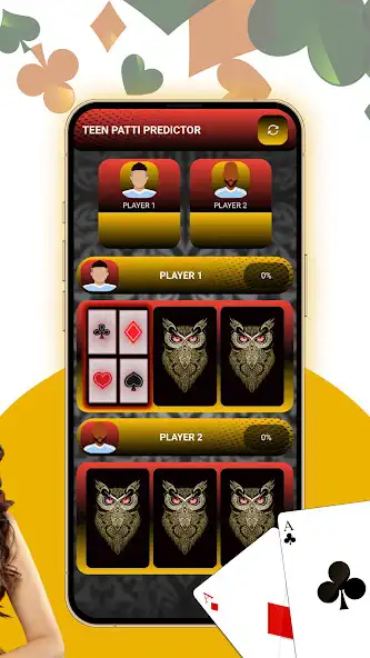 Play Teen Patti Predictor as an online game Teen Patti Predictor with UptoPlay