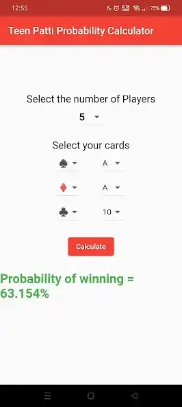 Play TeenPattiProbabilityCalculator  and enjoy TeenPattiProbabilityCalculator with UptoPlay