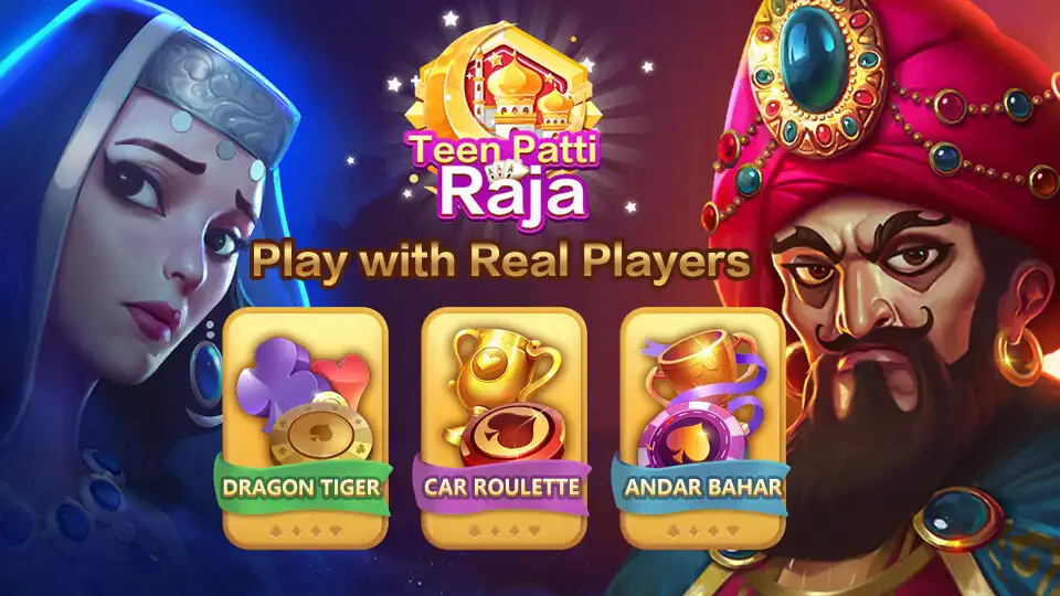 Play Teen Patti Raja - Rich 3 Patti  Rummy Online  and enjoy Teen Patti Raja - Rich 3 Patti  Rummy Online with UptoPlay