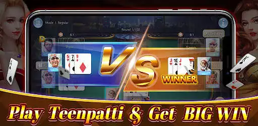 Play Teen patti-Real 3 patti and rummy games  and enjoy Teen patti-Real 3 patti and rummy games with UptoPlay