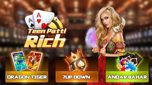 Play Teen Patti Rich - 3 Patti Online & Teen Patti Go as an online game Teen Patti Rich - 3 Patti Online & Teen Patti Go with UptoPlay