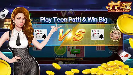 Play Teen Patti Saga as an online game Teen Patti Saga with UptoPlay