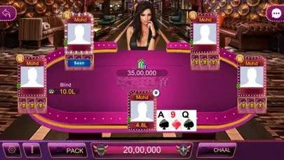 Play Teen Patti Tycoon Gold as an online game Teen Patti Tycoon Gold with UptoPlay