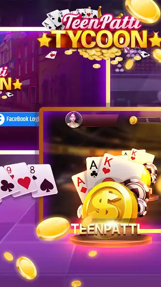 Play Teen Patti Tycoon as an online game Teen Patti Tycoon with UptoPlay
