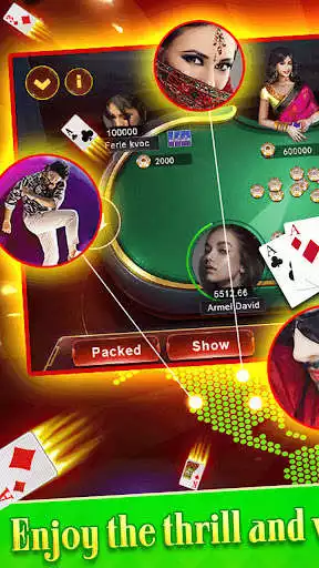 Play Teen Patti Union - 3 Patti Card Online  and enjoy Teen Patti Union - 3 Patti Card Online with UptoPlay
