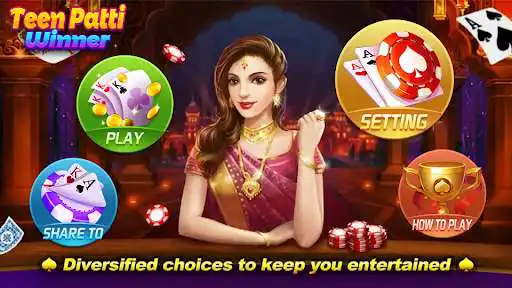 Play Teen Patti Winner - 3 Patti & Rummy & Andar Bahar  and enjoy Teen Patti Winner - 3 Patti & Rummy & Andar Bahar with UptoPlay
