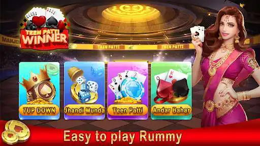 Play Teen Patti Winner - Rummy & 3 Patti Online  and enjoy Teen Patti Winner - Rummy & 3 Patti Online with UptoPlay
