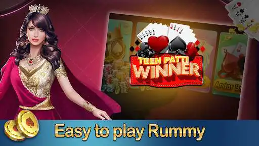 Play Teen Patti Winner - Rummy & 3 Patti Online as an online game Teen Patti Winner - Rummy & 3 Patti Online with UptoPlay