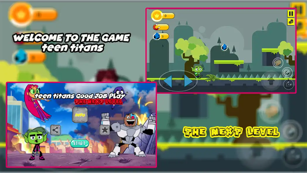 Play Teen Titans Aventure Game  and enjoy Teen Titans Aventure Game with UptoPlay