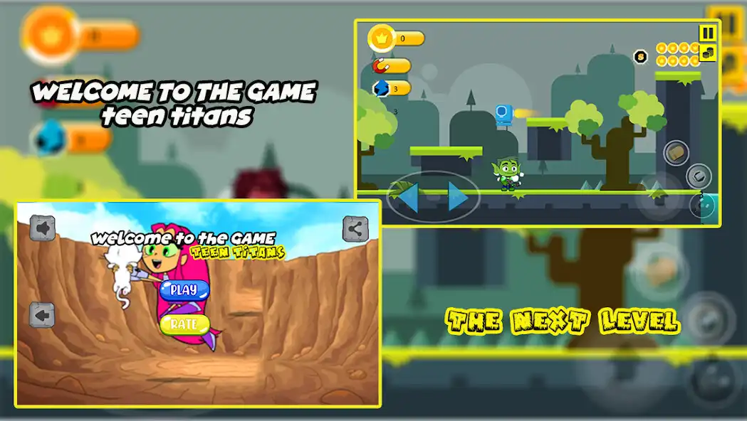 Play Teen Titans Aventure Game as an online game Teen Titans Aventure Game with UptoPlay