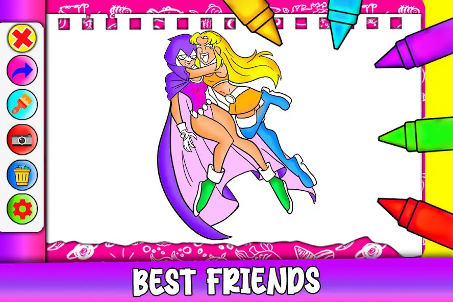 Play Teen Titans Color Hero  and enjoy Teen Titans Color Hero with UptoPlay