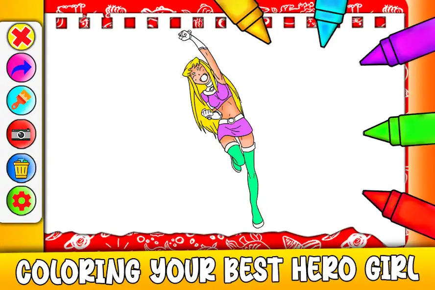 Play Teen Titans Color Hero as an online game Teen Titans Color Hero with UptoPlay