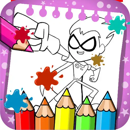 Play Teen Titans Coloring Book APK Play Teen Titans Coloring Book APK