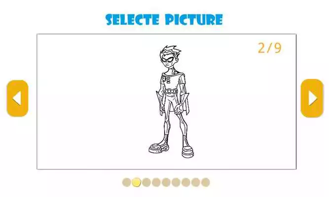 Play Teen-Titans hero go coloring book