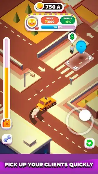 Play Teeny Tiny Destruction Taxi as an online game Teeny Tiny Destruction Taxi with UptoPlay
