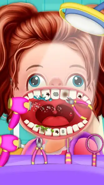 Play Teeth Care: Crazy Dentist Game as an online game Teeth Care: Crazy Dentist Game with UptoPlay