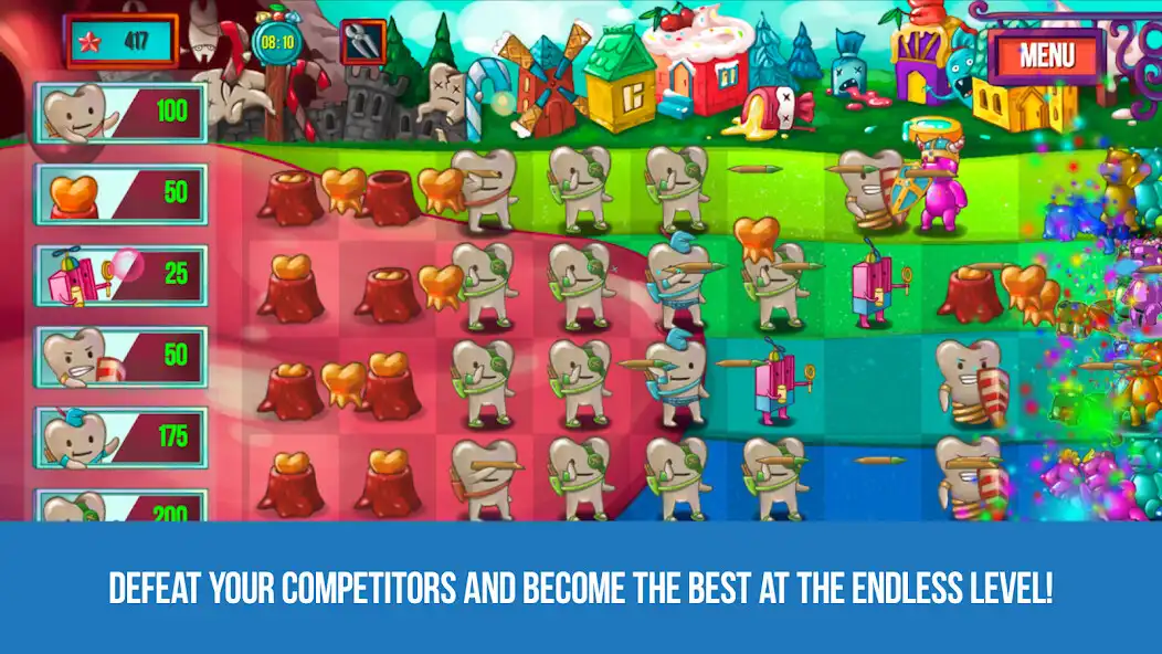 Play Teeth vs Yummy as an online game Teeth vs Yummy with UptoPlay