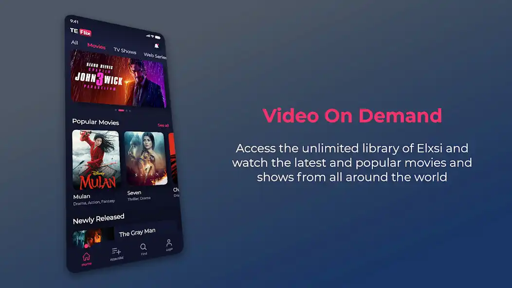 Play Teflix  and enjoy Teflix with UptoPlay