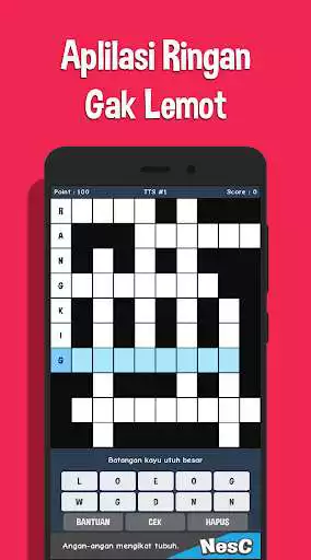 Play Teka teki Silang - TTS 2019 as an online game Teka teki Silang - TTS 2019 with UptoPlay