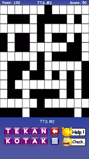 Play Teka Teki Silang - TTS as an online game Teka Teki Silang - TTS with UptoPlay