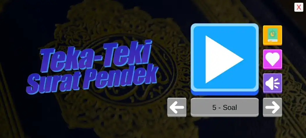 Play Teka-Teki Surat Pendek  and enjoy Teka-Teki Surat Pendek with UptoPlay