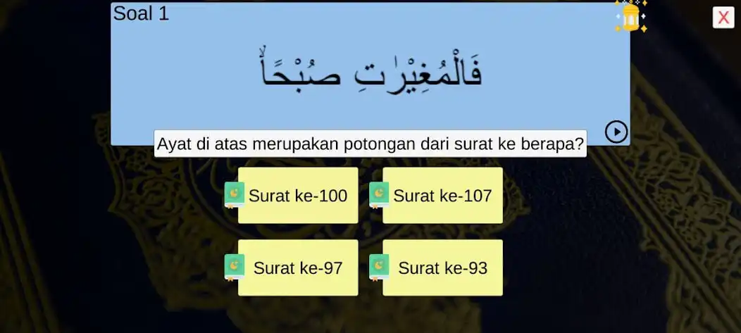 Play Teka-Teki Surat Pendek as an online game Teka-Teki Surat Pendek with UptoPlay