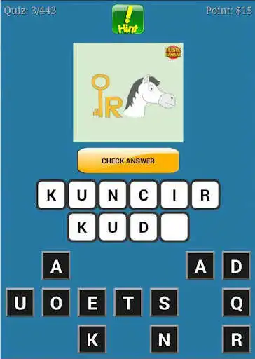 Play Teka Teki Tebak Gambar as an online game Teka Teki Tebak Gambar with UptoPlay