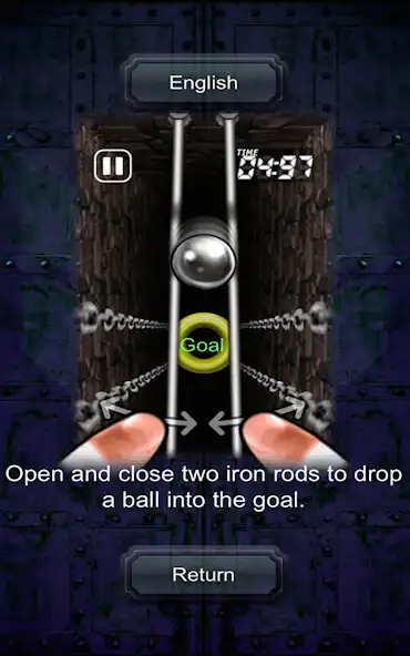Play Tekkyu Ball on Rods as an online game Tekkyu Ball on Rods with UptoPlay