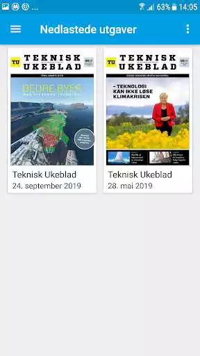 Play Teknisk Ukeblad eBlad as an online game Teknisk Ukeblad eBlad with UptoPlay