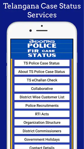 Play Telangana Police Case Status as an online game Telangana Police Case Status with UptoPlay