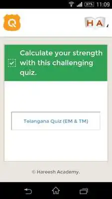 Play Telangana Quiz Play Telangana Quiz