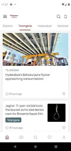Play Telangana Tribune  and enjoy Telangana Tribune with UptoPlay