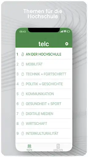 Play telc Deutsch C1 Wortschatz as an online game telc Deutsch C1 Wortschatz with UptoPlay