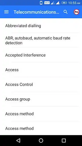 Play Telecommunications Dictionary as an online game Telecommunications Dictionary with UptoPlay